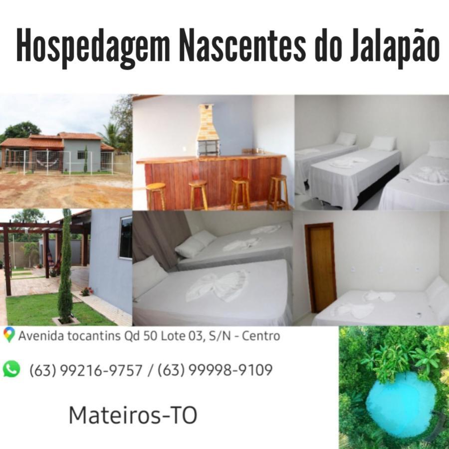Hospedagem Nascentes Do Jalapao Mateiros Eksteriør bilde